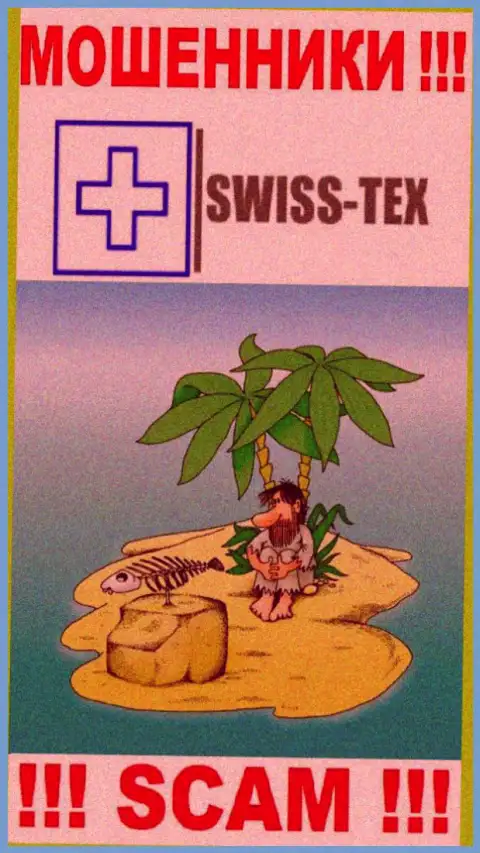 На сайте Swiss Tex тщательно скрывают инфу относительно местоположения компании