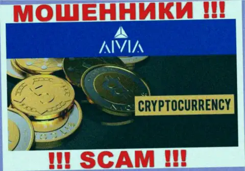 Aivia Io, работая в области - Crypto trading, сливают своих клиентов