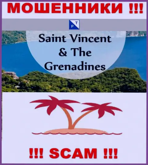 Оффшорные интернет-обманщики Plaza Trade прячутся вот здесь - Saint Vincent and the Grenadines