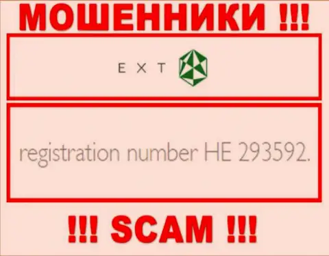 Регистрационный номер ЕХТ - HE 293592 от потери вкладов не спасет