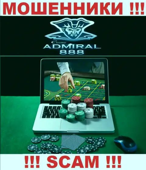 888 Admiral Casino - это интернет-мошенники !!! Тип деятельности которых - Casino