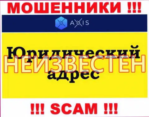 Осторожно !!! Axis Fund - это мошенники, которые скрывают адрес регистрации