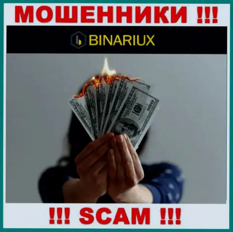 Вы ошибаетесь, если вдруг ждете заработок от совместной работы с дилинговым центром Binariux - это МОШЕННИКИ !!!