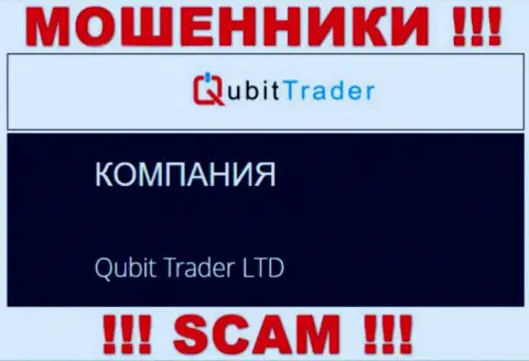 Кюбит Трейдер это мошенники, а управляет ими юридическое лицо Qubit Trader LTD