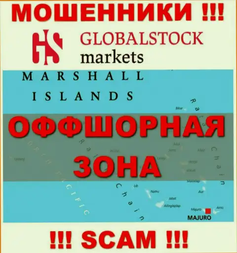 Global Stock Markets пустили свои корни на территории - Marshall Islands, остерегайтесь совместного сотрудничества с ними