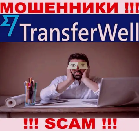 Деятельность TransferWell НЕЛЕГАЛЬНА, ни регулятора, ни лицензии на право деятельности НЕТ