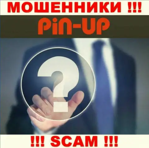 Не связывайтесь с мошенниками Pin-Up Casino - нет информации о их непосредственных руководителях