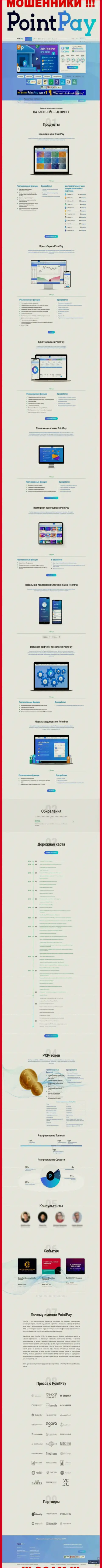 Обзор официального сайта мошенников Поинт Пэй