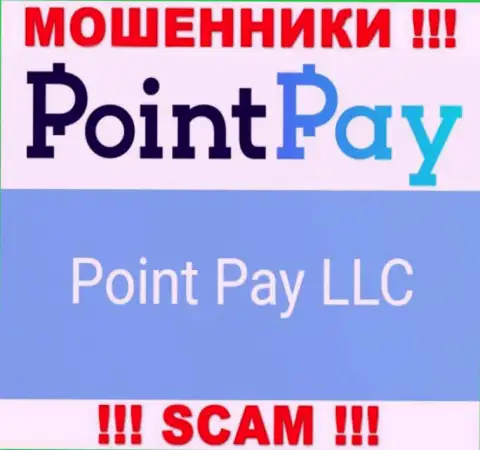 Юр лицо internet мошенников PointPay - это Point Pay LLC, инфа с сайта мошенников