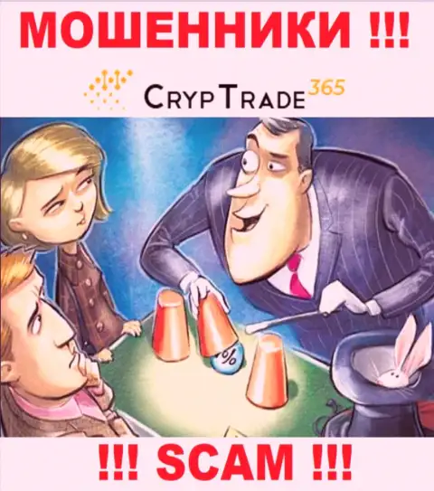Cryp Trade 365 - это ЛОХОТРОН !!! Затягивают клиентов, а потом прикарманивают все их депозиты