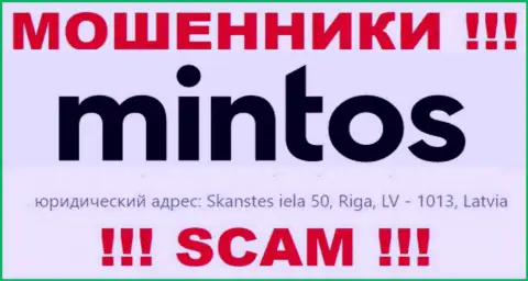 Местонахождение Mintos - фальшивое, слишком опасно совместно работать с указанными мошенниками