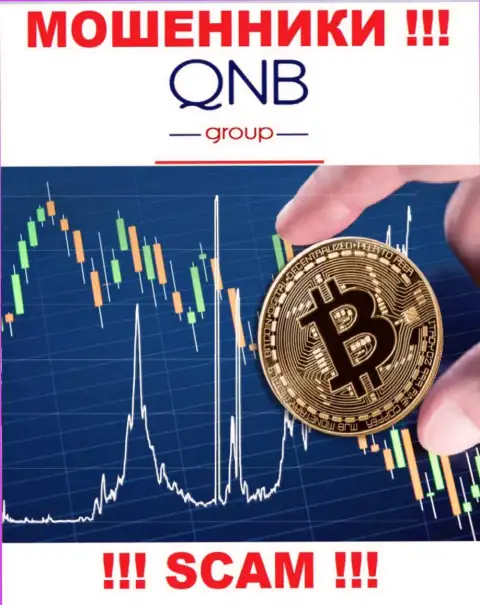 Не стоит верить, что область работы QNB Group - Crypto trading легальна - обман