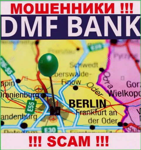 На официальном веб-портале DMF Bank одна лишь липа - правдивой информации о их юрисдикции НЕТ