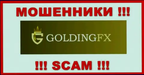 Golding FX - это МОШЕННИКИ !!! SCAM !!!