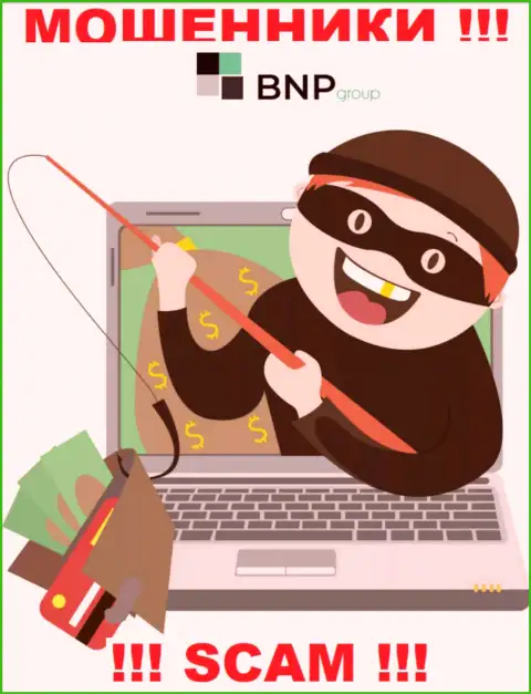 BNP Group - это internet мошенники, не позвольте им уболтать Вас взаимодействовать, иначе похитят Ваши денежные вложения