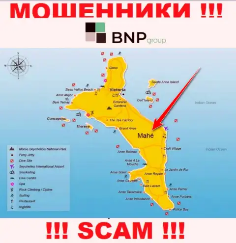 BNPGroup пустили свои корни на территории - Mahe, Seychelles, избегайте сотрудничества с ними