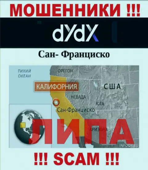 dYdX Exchange - это ЛОХОТРОНЩИКИ !!! Представляют неправдивую информацию относительно их юрисдикции