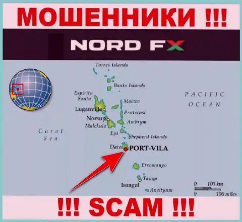 НордФИкс указали на сервисе свое место регистрации - на территории Вануату