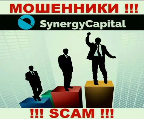 Synergy Capital предпочитают анонимность, инфы о их руководстве Вы не найдете
