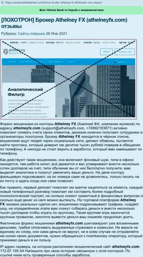 Обзор компании Аселни Лтд, проявившей себя, как интернет мошенника