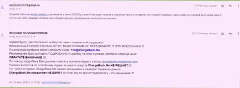 Создатель отзыва убежден, что организация Q Wallet - это МОШЕННИКИ !