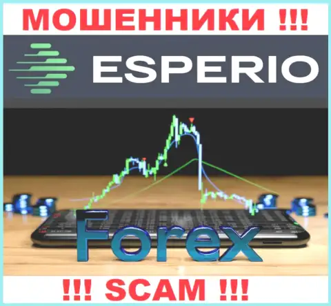 Esperio - это МОШЕННИКИ, промышляют в области - Форекс