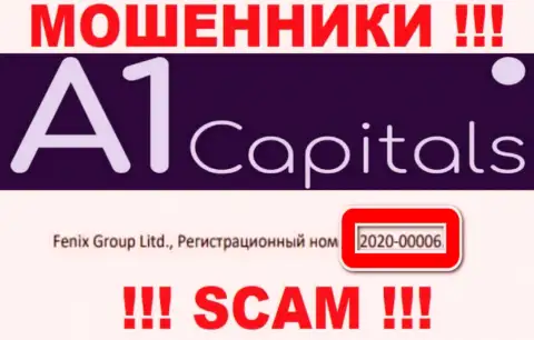 Регистрационный номер Fenix ​​Group Ltd может быть и липовый - 2020-00006